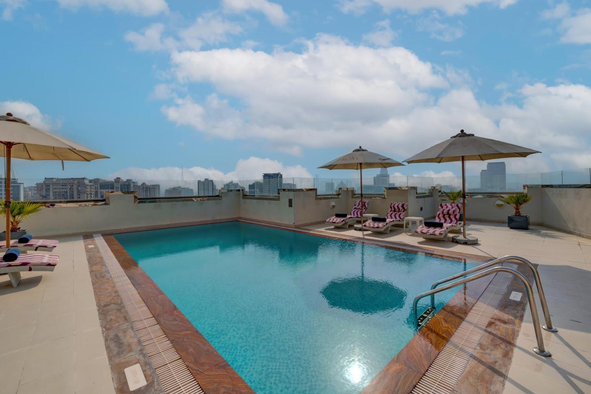 Suha Park Apartments, Waterfront Jaddaf Апарт-готель Дубай